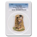 2019 Cook Islands 2 oz Silver 3D Gustav Klimt The Kiss MS-70 PCGS 2019 Cook Islands 2 oz Silver 3D Gustav Klimt The Kiss MS-70 PCGS